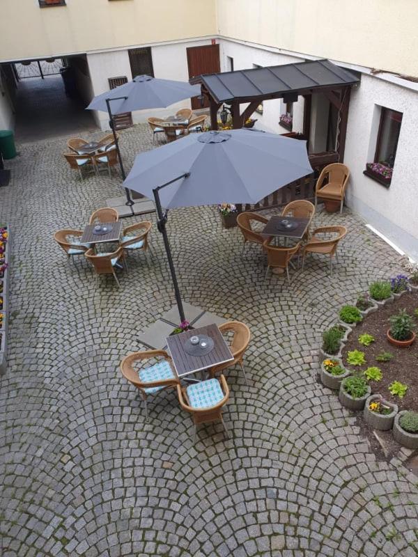 Hotel Goldener Loewe Zeulenroda-Triebes Екстериор снимка