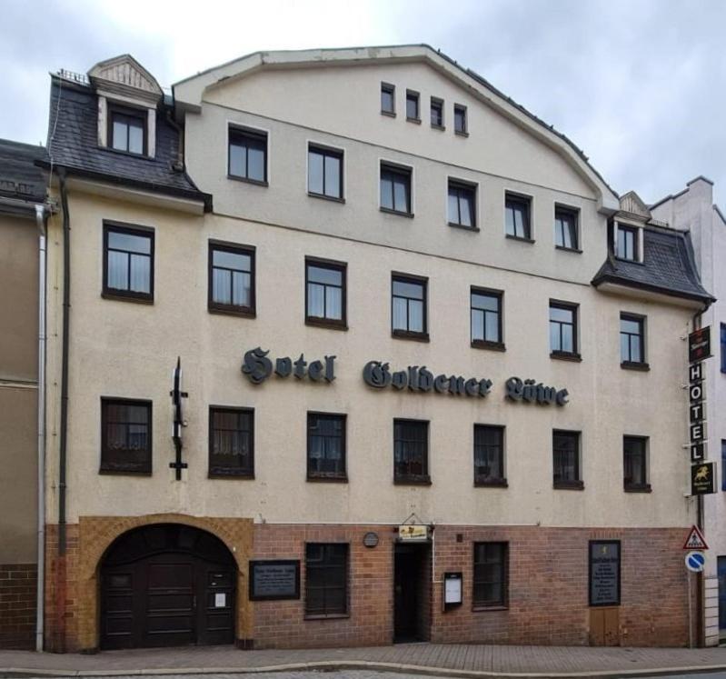 Hotel Goldener Loewe Zeulenroda-Triebes Екстериор снимка